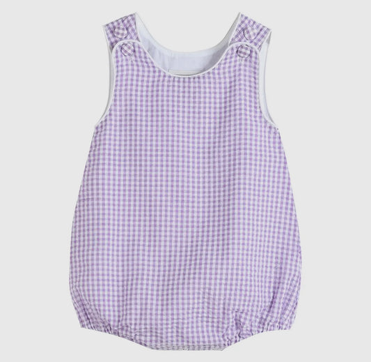 Purple Gingham Lil Cactus Bubble