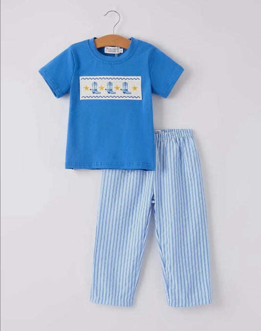 Boys Boots Pant Set