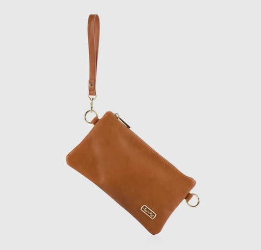 Itzy Ritzy Cognac Boss Pouch