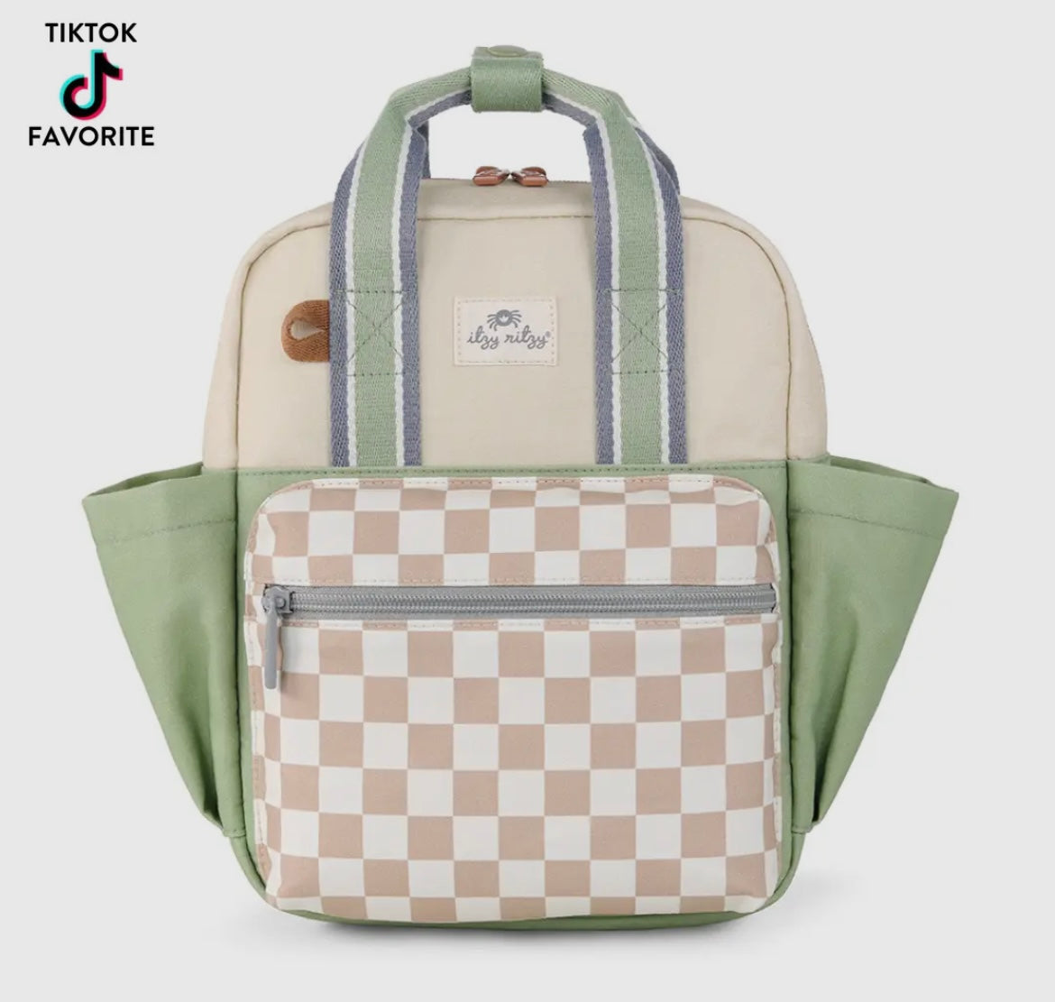 Itzy Ritzy Checkered Toddler Bag