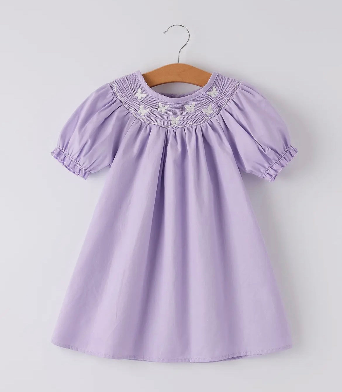 Butterfly Smocked Dress