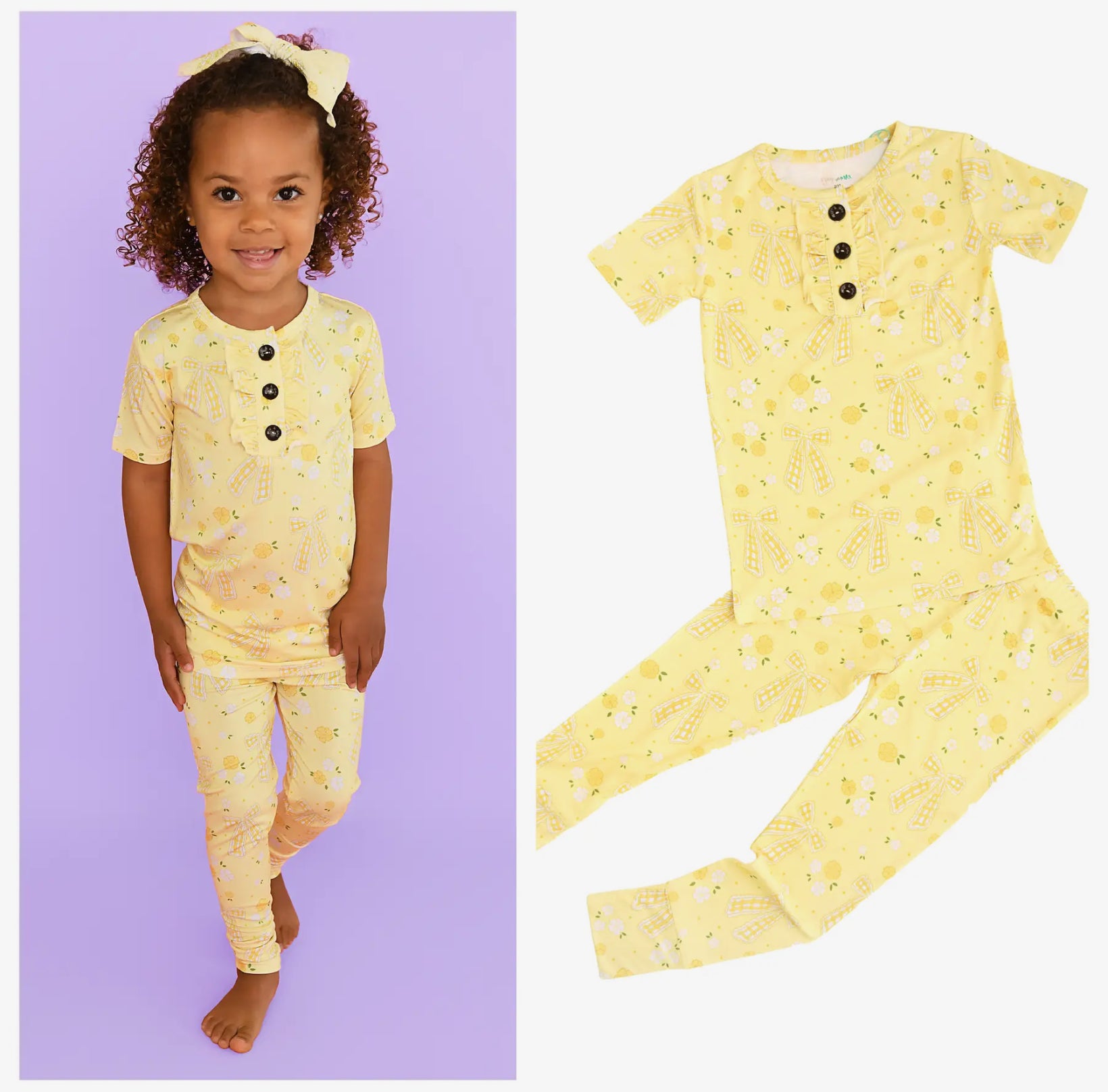 Lola Ruffle Bamboo 2 Piece