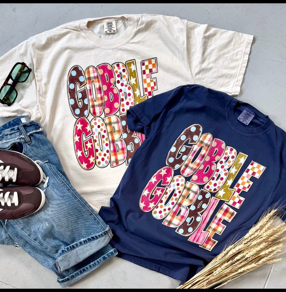 Navy Gobble Tee