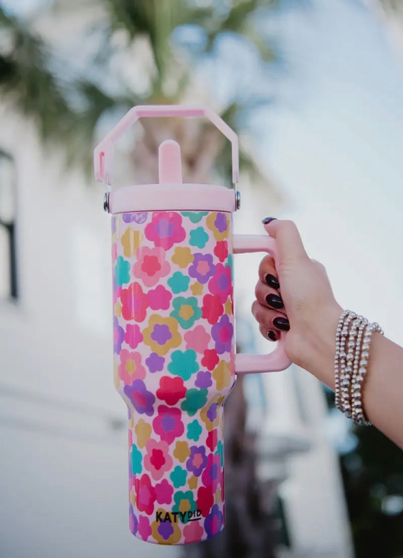 38 oz Floral Cup