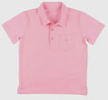Shrimp & Grits Pink Pocket Polo