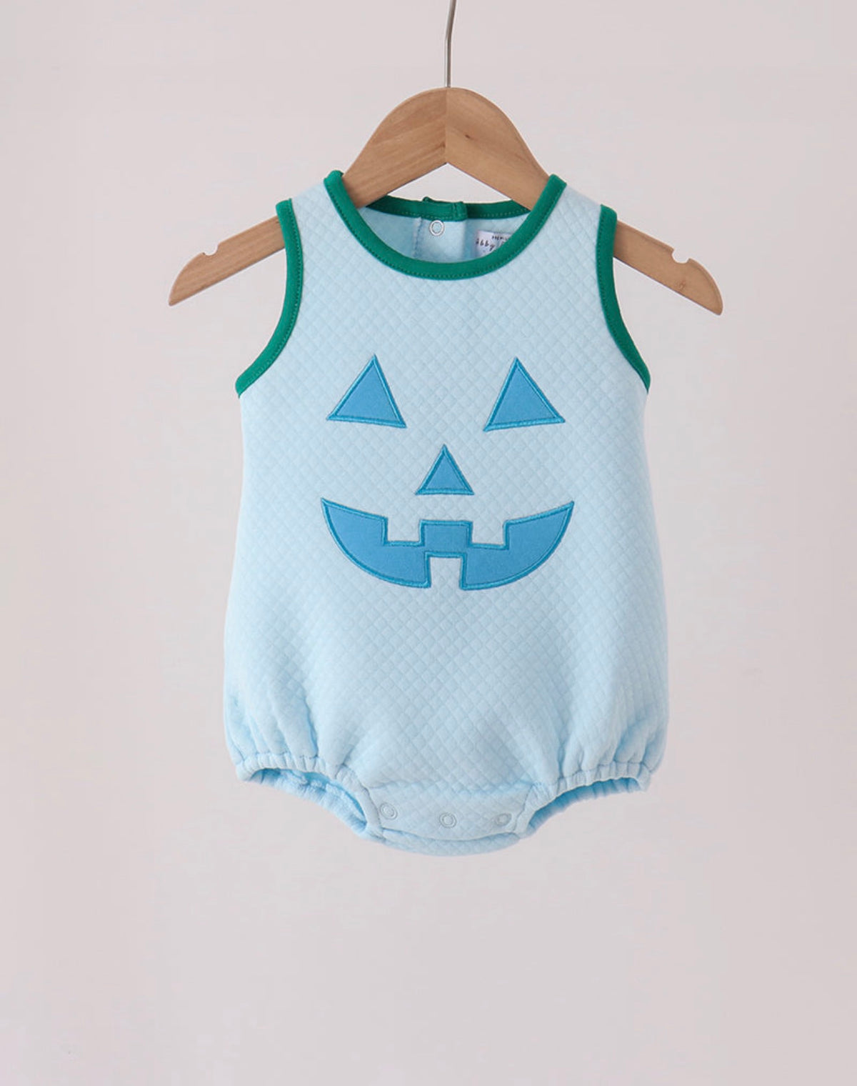 Blue Jack o Lantern Bubble