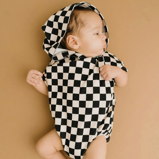 Checkerboard Romper