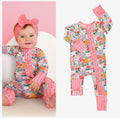 Cecelia Ruffle Bamboo Zippy