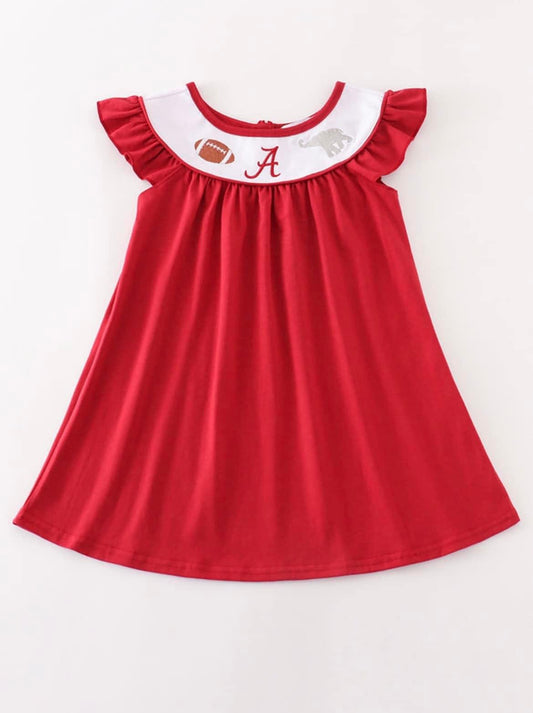Roll Tide Smock Dress