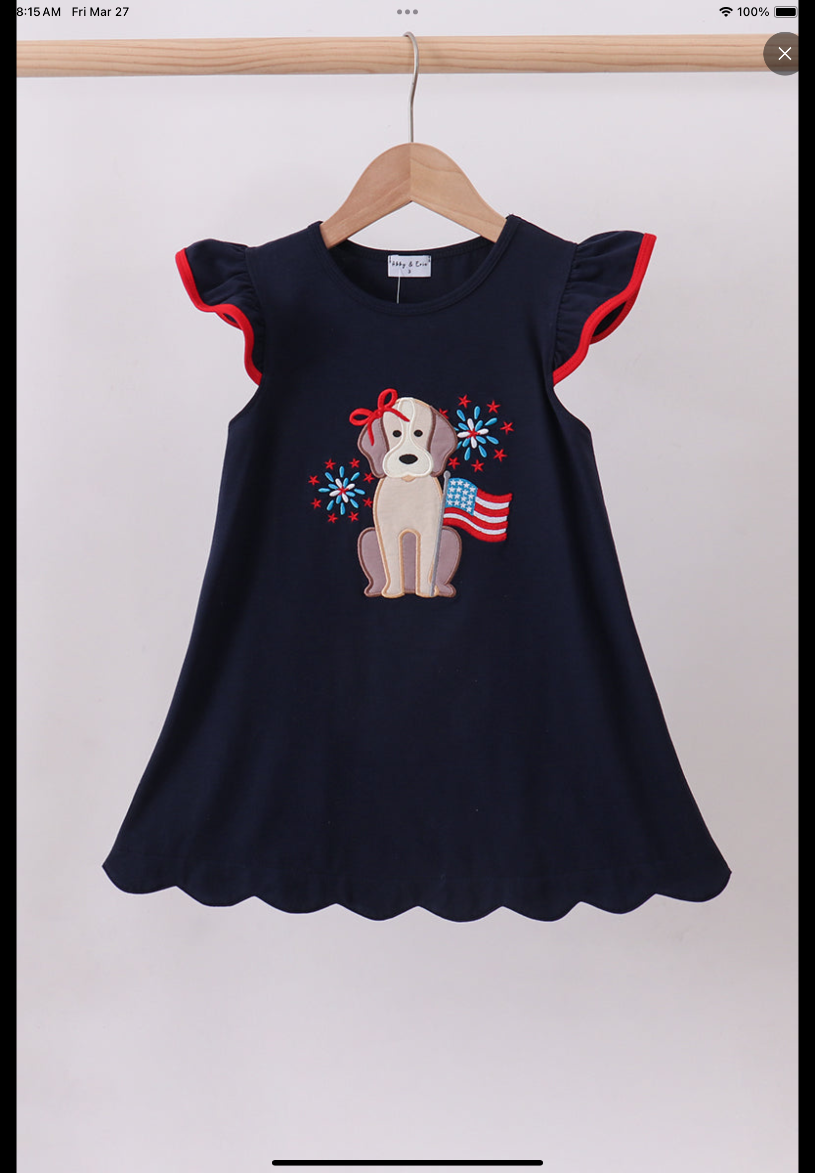 Patriotic Pup Dress