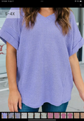 Women’s Waffle Knit Shirt