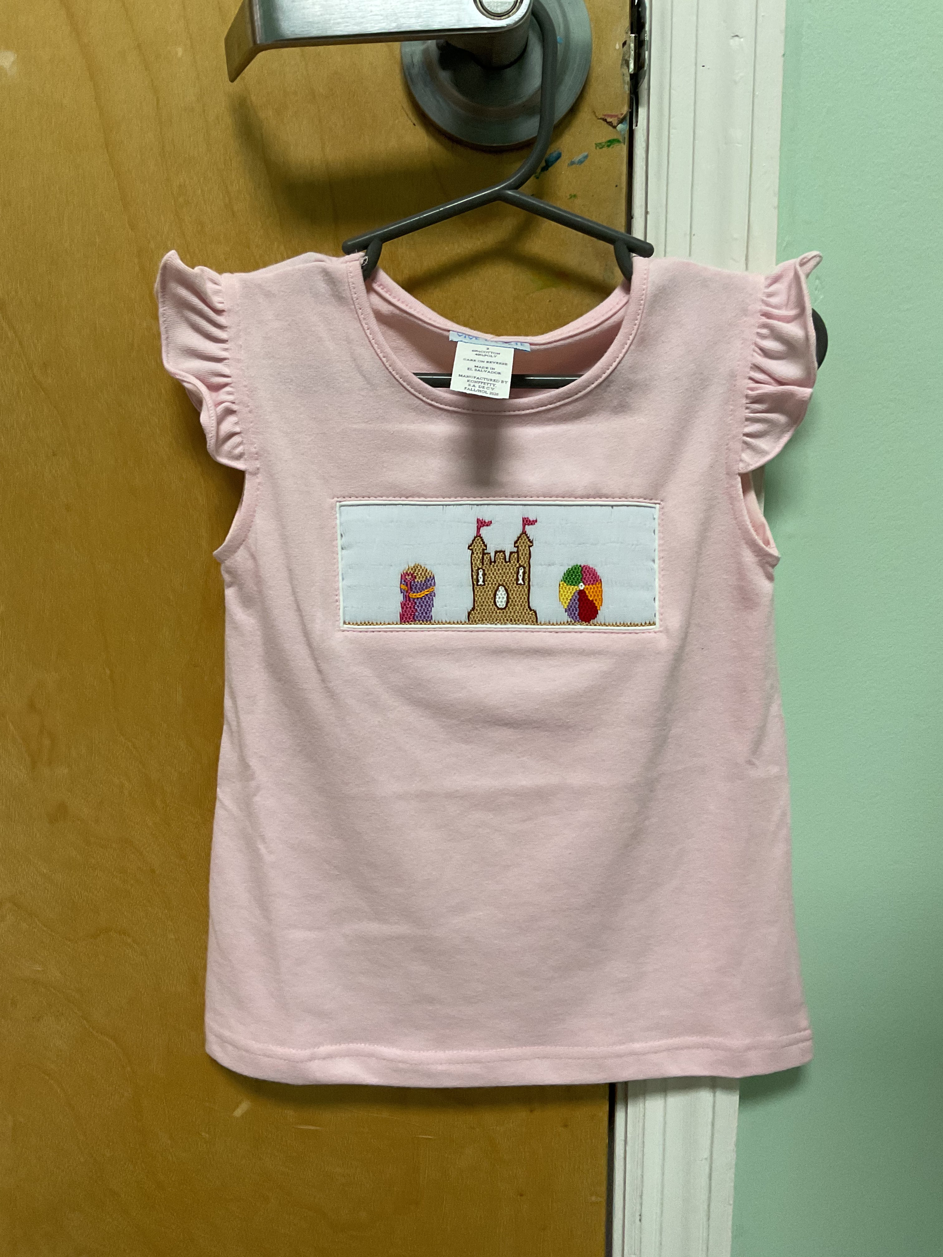 Sandcastle Smock Top
