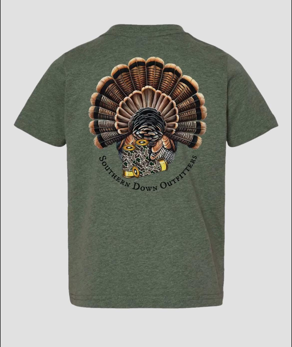 Camo Turkey Fan Toddler