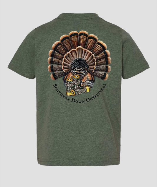 Camo Turkey Fan Toddler