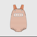 Orange Sunsuit Smock