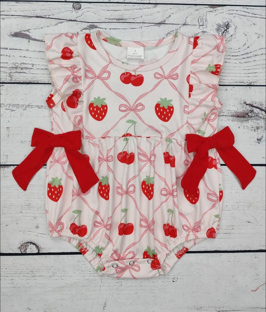 Berries & Cherries Bow Bubble