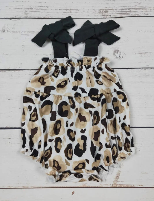 Black & Gold Cheetah Bubble