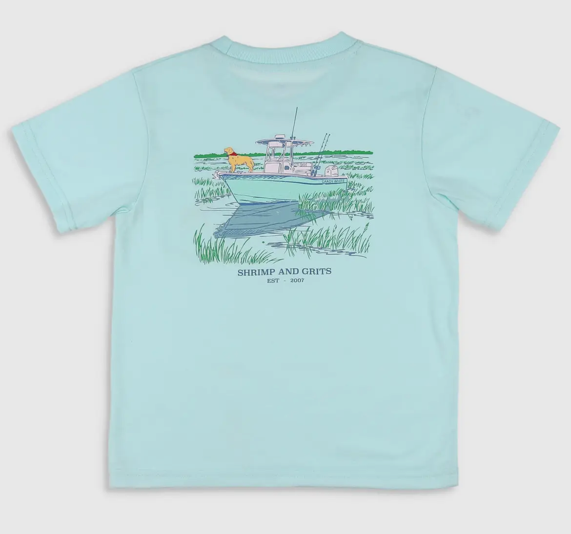 Shrimp & Grits Boat Tee