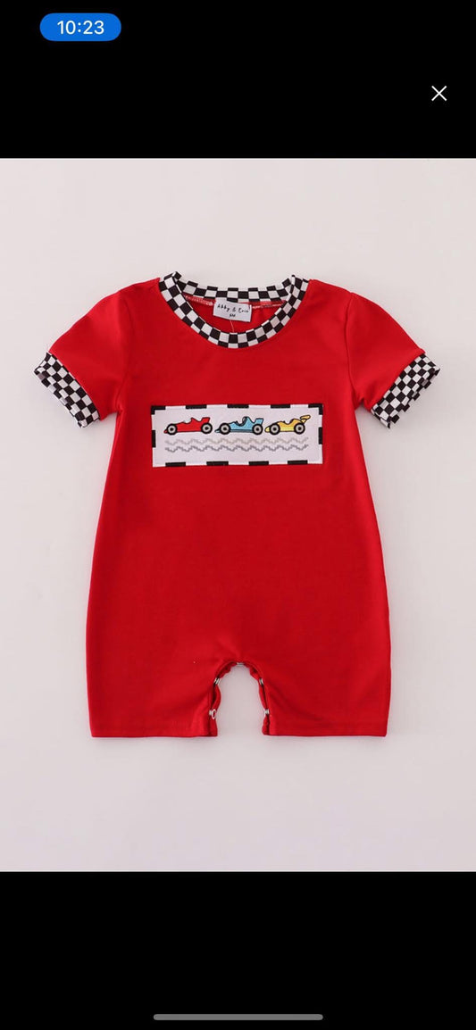 Race car romper
