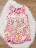 Pink Turtle Ruffle Bubble
