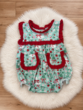 Strawberry Goose Ruffle Bubble
