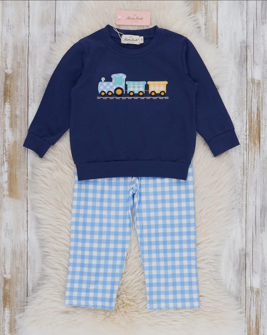 Appliqué Train Set