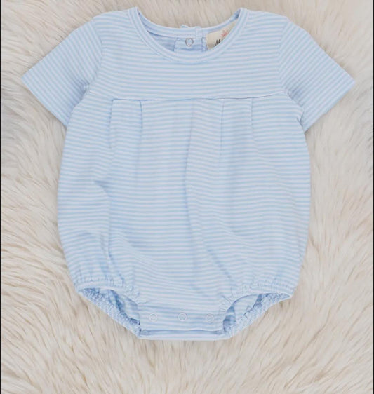 Blue & White Stripe Bubble