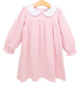 Lottie Dress - Light Pink Stripe