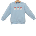 Santa Pull Over Blue