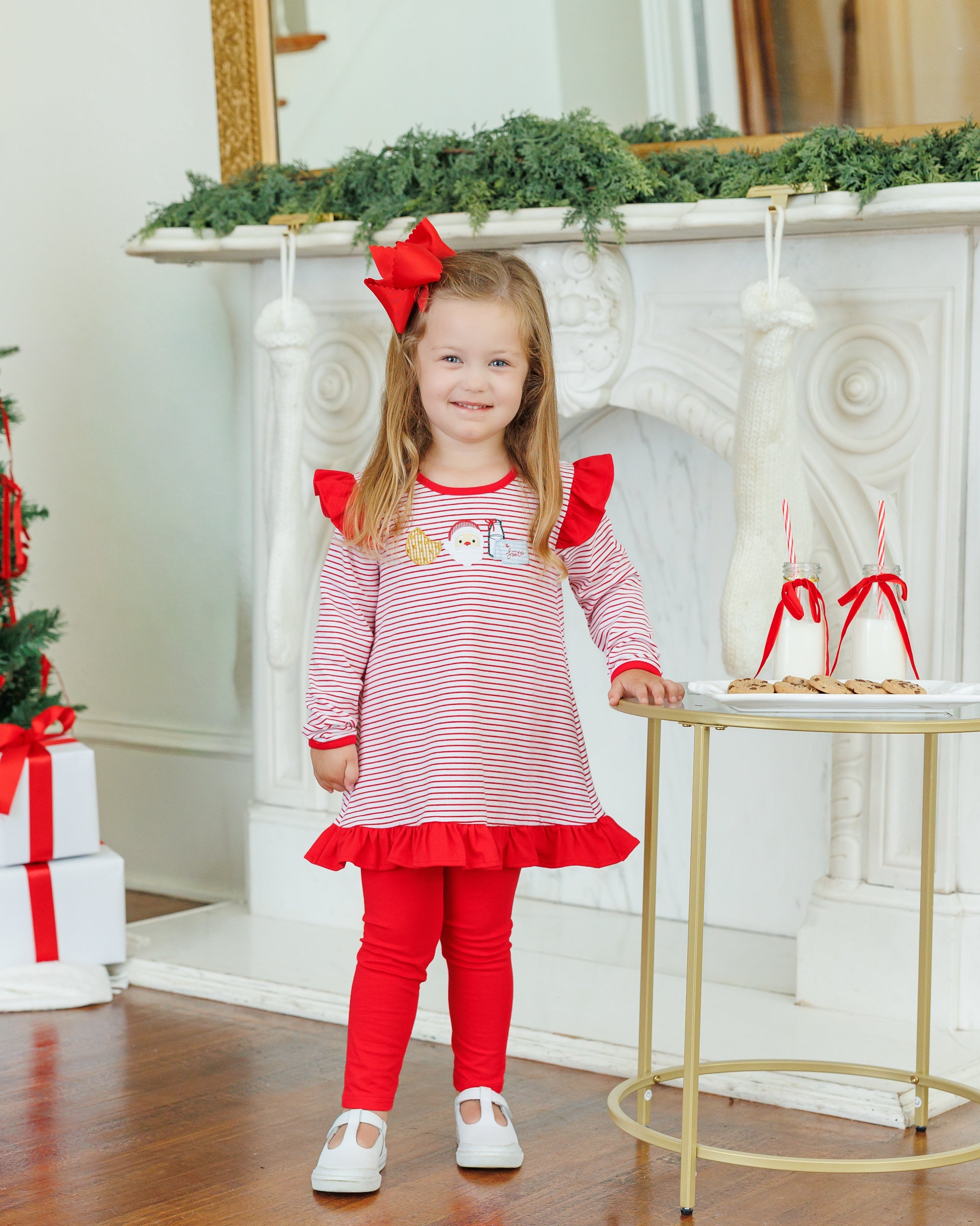 Santa’s Treats Ruffle Pant Set