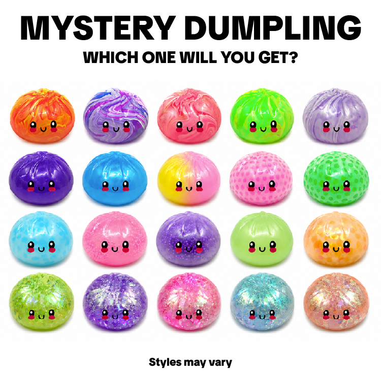 Fun Doh BLIND BOX Mystery Squishy Dumpling VIRAL, 12/Display