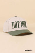 Hot Mom Two Tone Snapback Hat Zenana