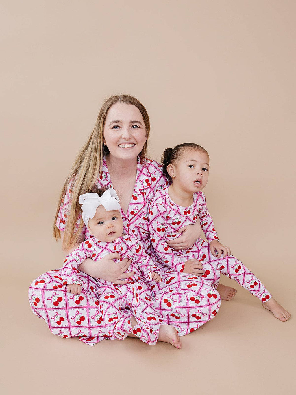 Bamboo Women's Pajamas | Cherry Bow