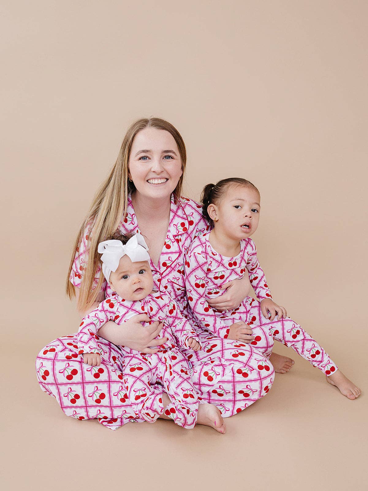 Bamboo Women's Pajamas | Cherry Bow