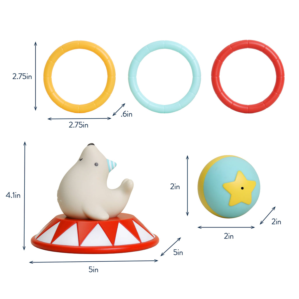 *NEW* Itzy Ring Toss™ Circus - Bath & Water Toy