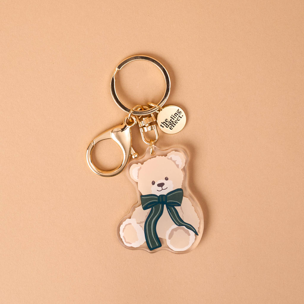 Acrylic Keychain-Teddy Bear Theo