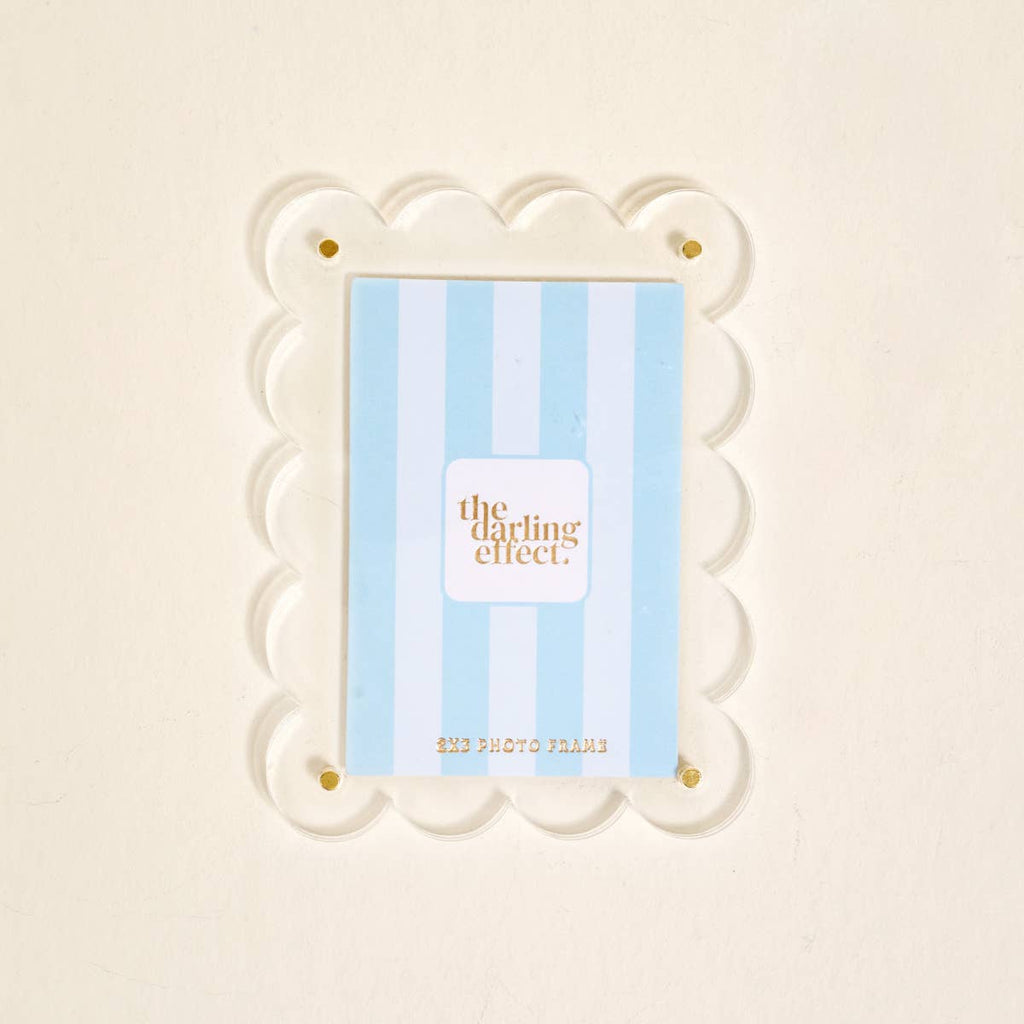 Mini Acrylic Picture Frame Magnet–Clear