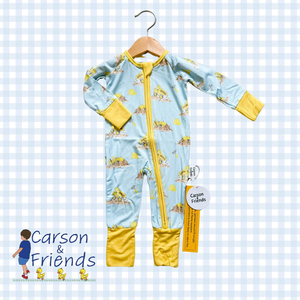 Carson & Friends - Carson and Friends Construction Viscose Bamboo Zippy