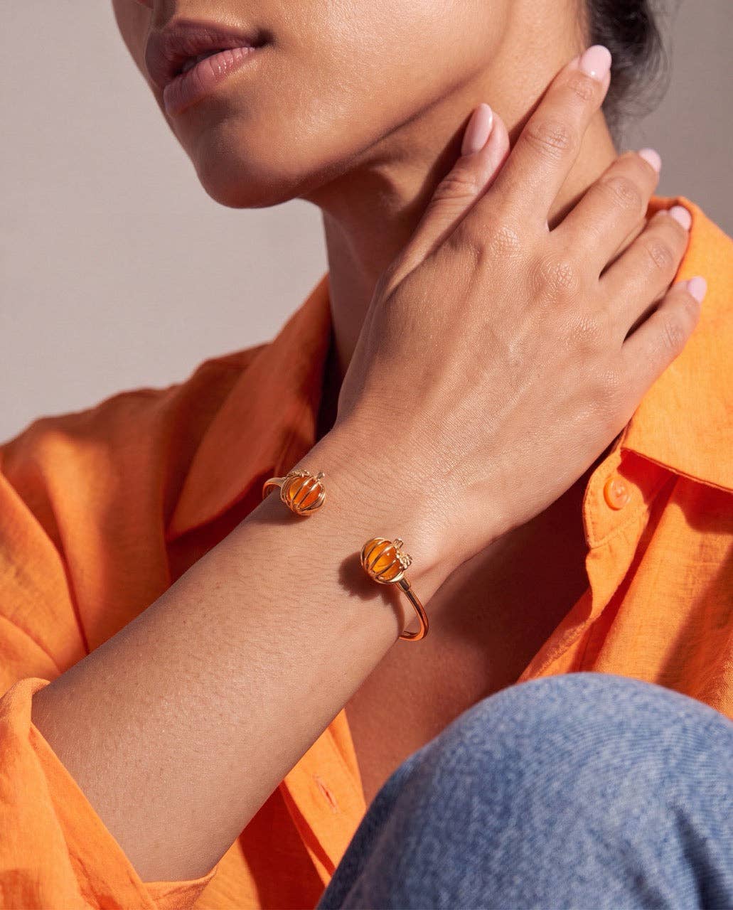 Pumpkin Patch Cuff