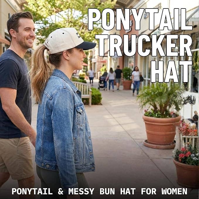 Criss Cross 2-Tone Hat - Put It on My Husbands Tab - Blk/Bge