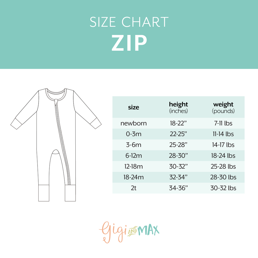 Savannah RUFFLE ZIP Bamboo One Piece Floral Baby Outfit