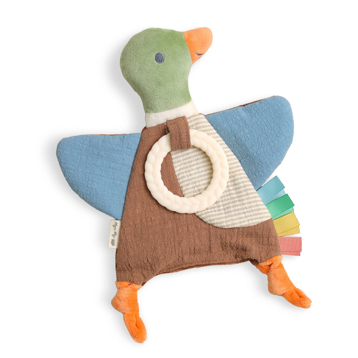 Mallard Duck Bitzy Crinkle™ Baby Toy