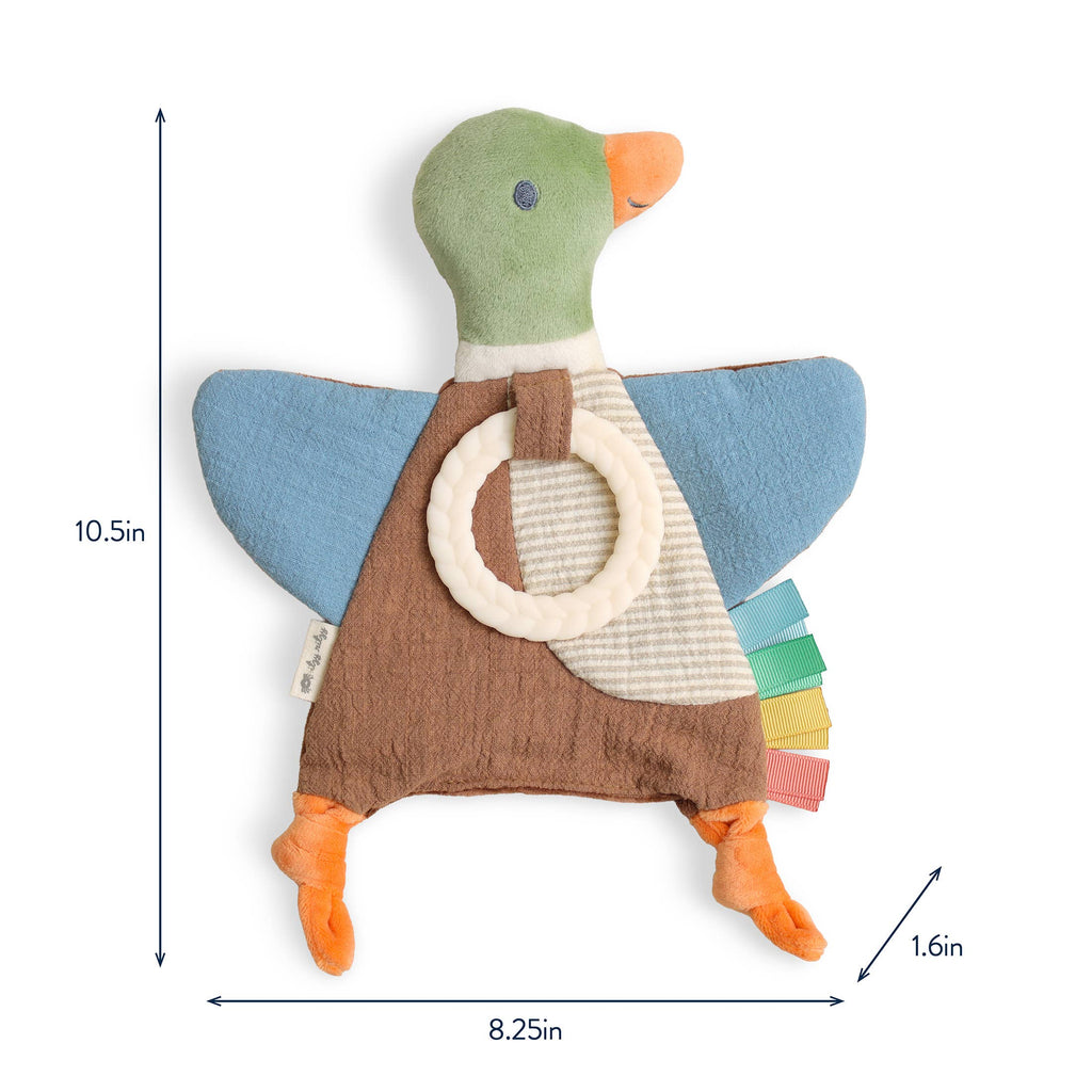 Mallard Duck Bitzy Crinkle™ Baby Toy