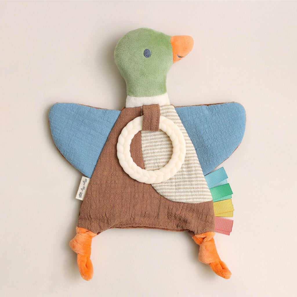 Mallard Duck Bitzy Crinkle™ Baby Toy