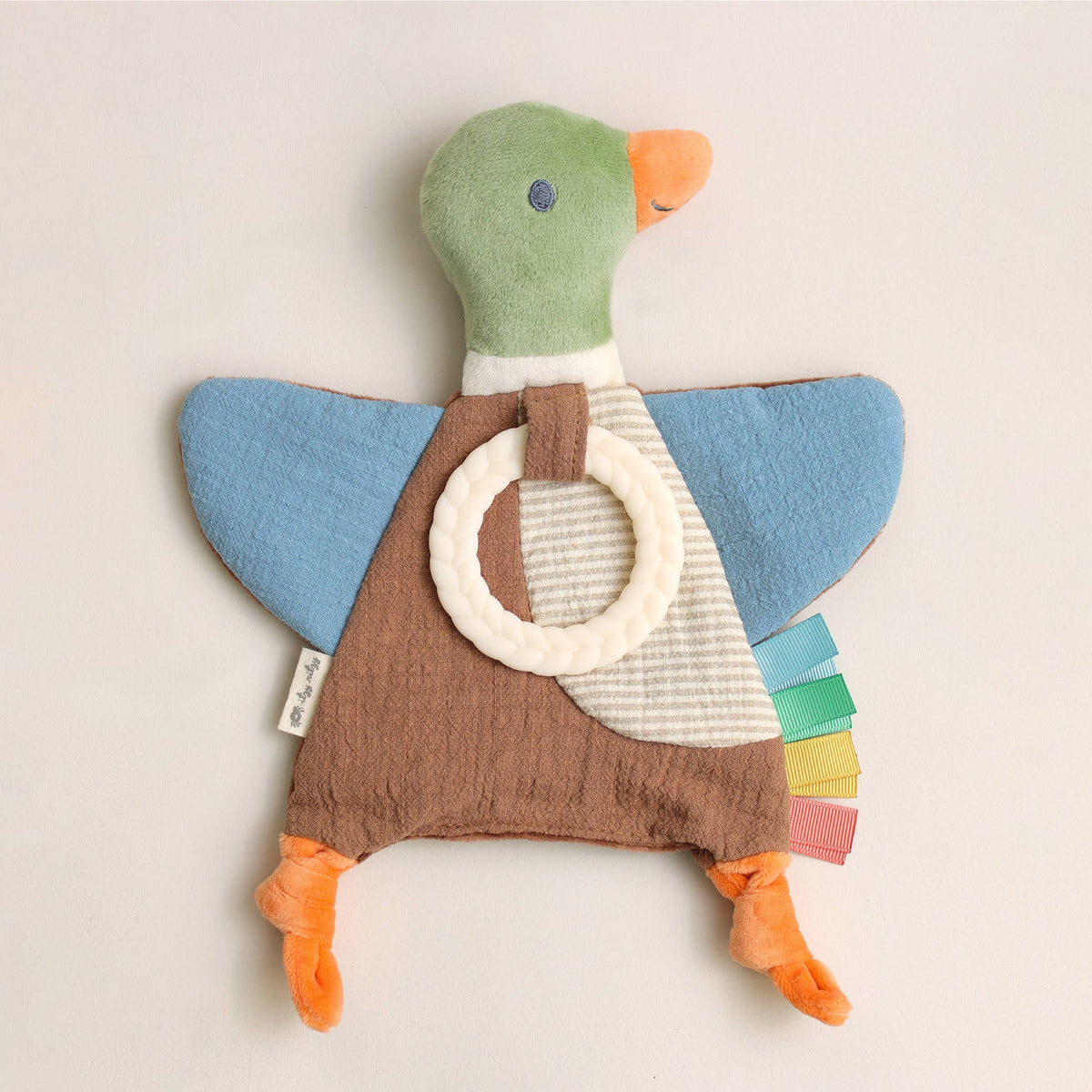 Mallard Duck Bitzy Crinkle™ Baby Toy