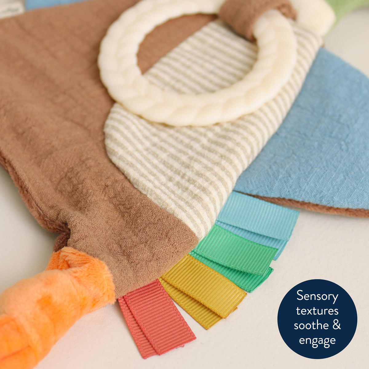 Mallard Duck Bitzy Crinkle™ Baby Toy